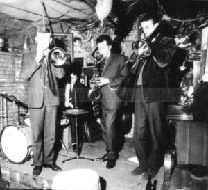 Englische Musiker in der Jazz-Wanne, Repro Norbert Kozicki