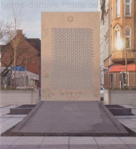 Shoah-Denkmal, 2010, Foto Bildarchiv Herne