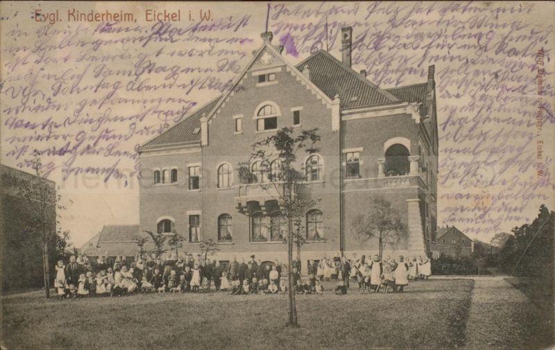 Postkarte Ev. Kinderheim an der Kanonierstraße (Hirtenstraße), 1908, Foto Horst Schröder