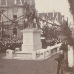 Enthüllung des Kaiser-Wilhelm-Denkmals am 27.09.1903, v. r. Bürgermeiser Hermann Schaefer, Foto Stadtarchiv Herne