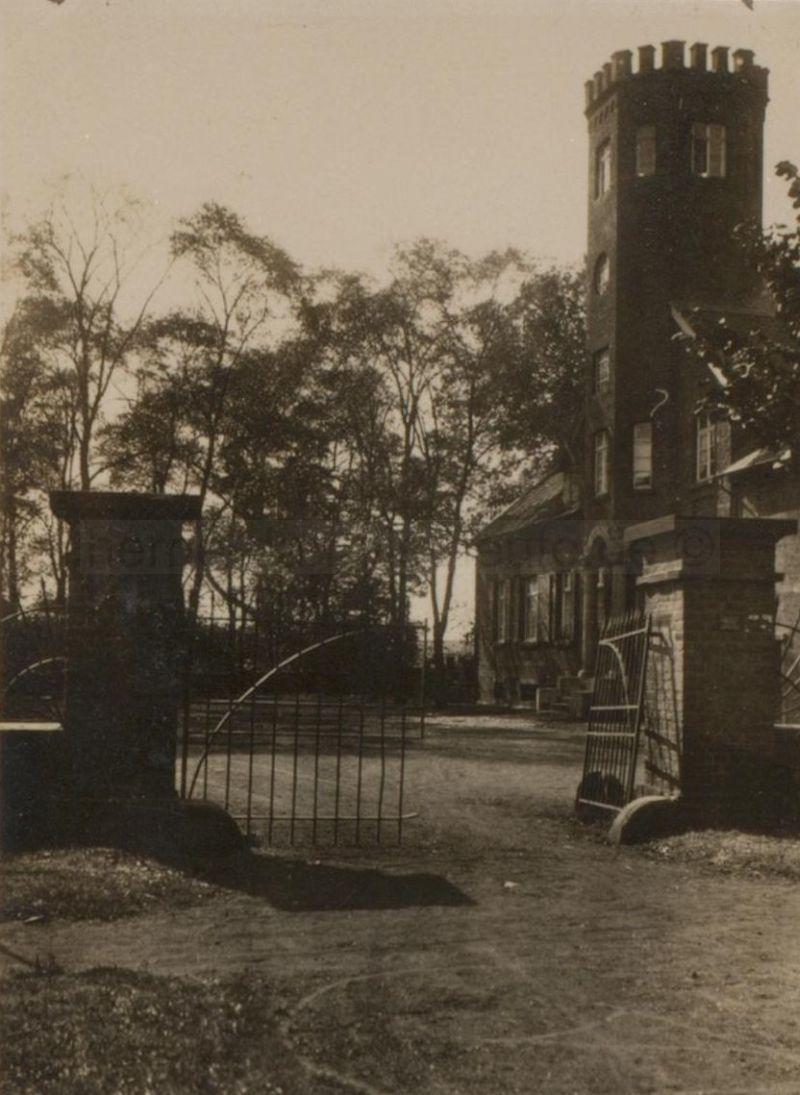 Zugang zur Dorneburg, um 1930, Foto Stadtarchiv Herne
