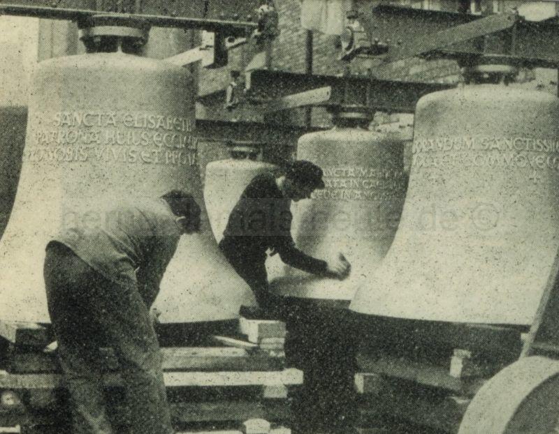 Die Glocken der St. Elisabeth-Kirche, Repro Gerd Biedermann