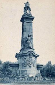 Drei-Kaiser-Brunnen im Wanner Stadtgarten, 1901, Foto Stadtarchiv Herne