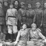 Arbeiterinnen der Kokerei Zeche Westerholt, 1916, Repro Norbert Kozicki
