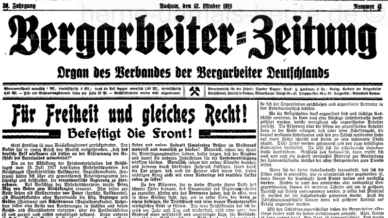 Die Zeitung, die auf Königsgrube nicht verteilt werden durfte, Repro Norbert Kozicki
