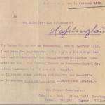 Einladung zur Sitzung durch die Neunerkommission Essen, 01.02.1919, Repro Norbert Kozicki