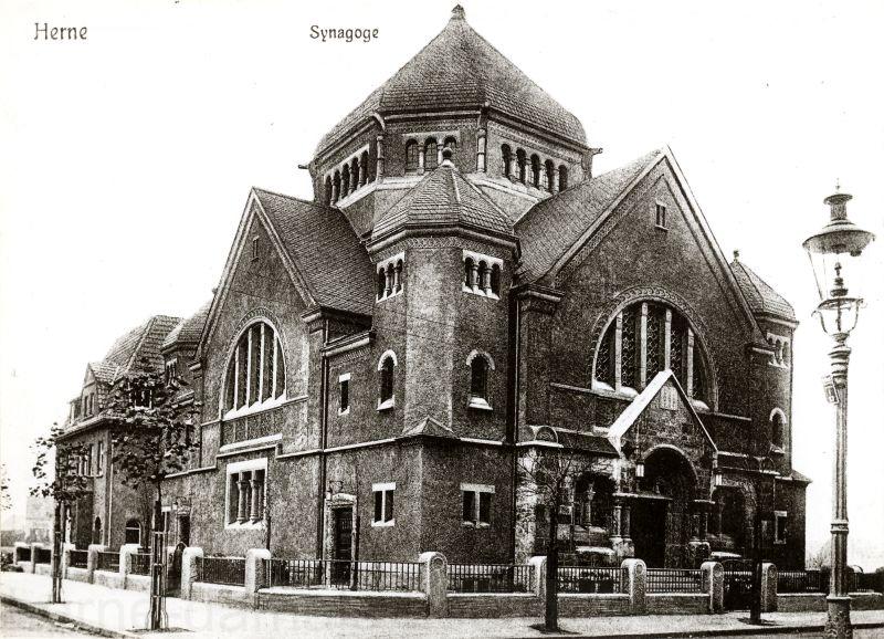 Synagoge Herne an der Schaefer-, Ecke Hermann-Löns-Straße, Foto Stadtarchiv Herne