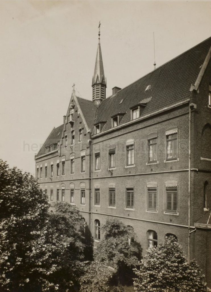 St. Anna Hospital, Baubeginn September 1900, endgültige Fertigstellung März 1902, Repro Stadtarchiv Herne