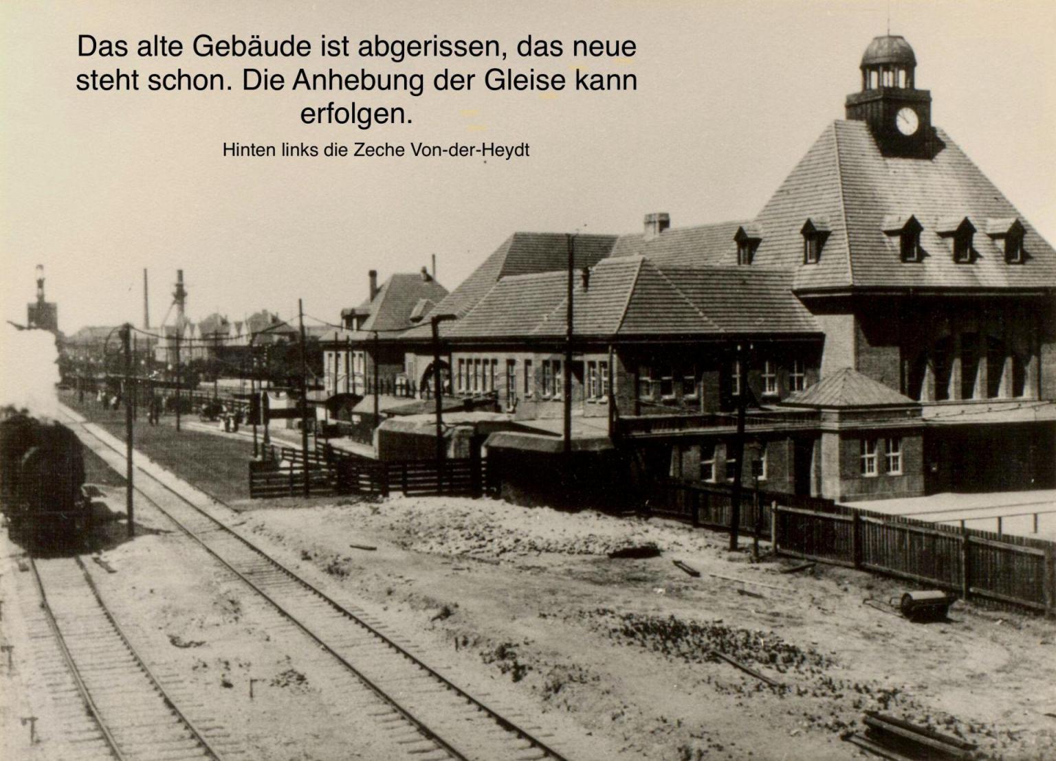 Herne Bahnhof Herne von damals bis heute
