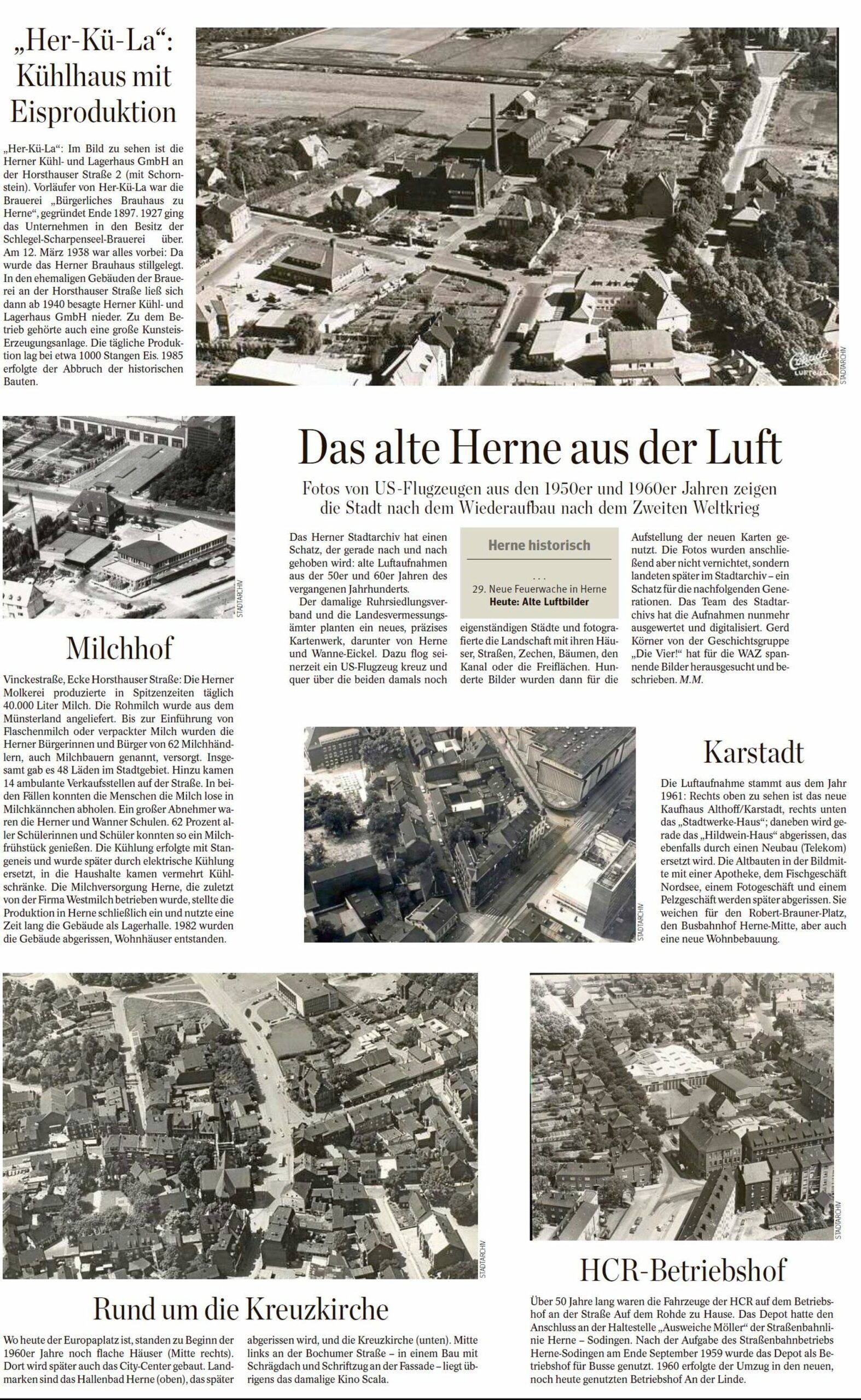 Geschichtsgruppe "Die Vier!" - Herne von damals bis heute